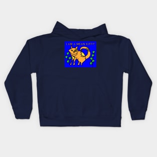 I AM A MEAN KITTY Kids Hoodie